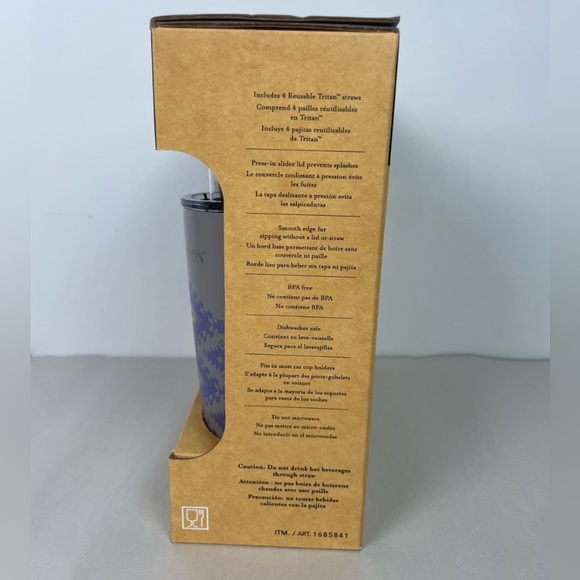 Pendleton 20oz Stainless Steel Hot/Cold Double Wall Insulated Tumbler Set - Picture 3 of 7